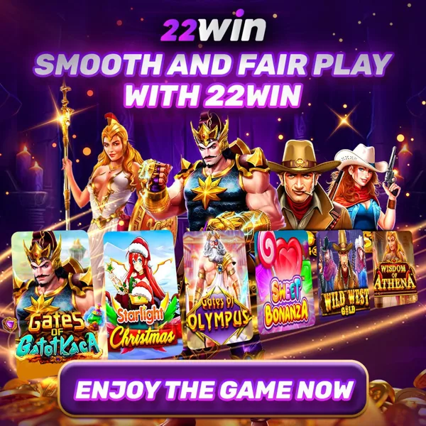 22WIN Bonus Member Baru 100%